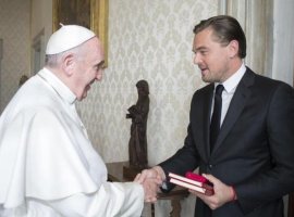 [Papa Francisco recebe visita de Leonardo DiCaprio]