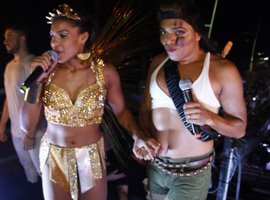 [Banda Vingadora recebe Tirulipa em estreia no Carnaval de Salvador]