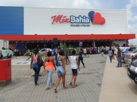[Inauguração do Mix Bahia atrai uma multidão na Gleba A]
