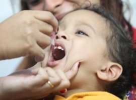 [Campanha de Vacinação contra Poliomielite será iniciada em todo o Estado]