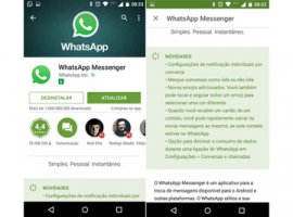 [Atualização do WhatsApp com várias novas funções chega de vez ao Android]