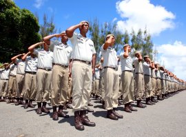 [12º Batalhão da Polícia Militar recebe novos alunos a soldado]