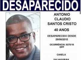 [Família de Alagoinhas procura homem desaparecido há 10 dias em Salvador]