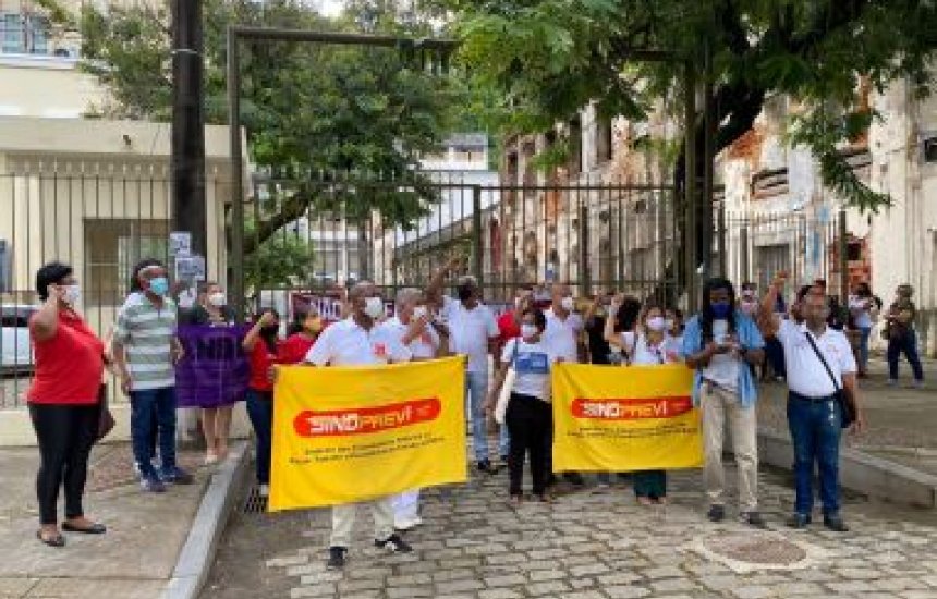 Servidores federais da Bahia realizam mobilização por reajuste e contra a Reforma Administrativa