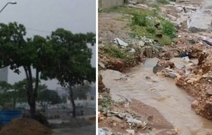 [Bahia: chuva provoca estragos e destrói ruas em Vitória da Conquista]