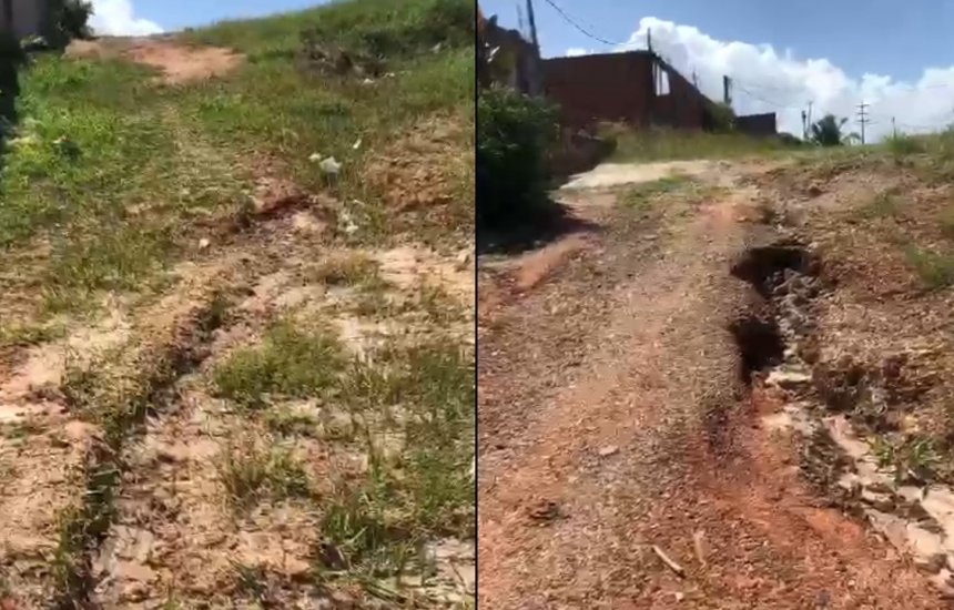 [Em vídeo, moradora de Arembepe pede melhorias: ‘Aqui a prefeitura não vem’]