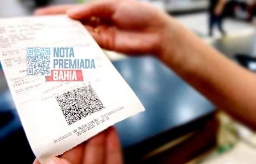 Participantes da Nota Premiada Bahia podem concorrer a até R$ 1 milhão até final de maio