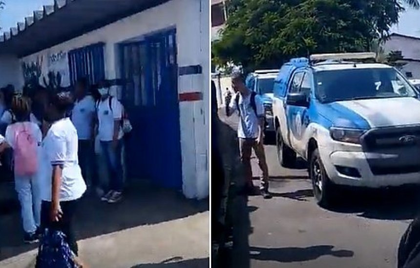 [Homens armados invadem colégio em Mussurunga durante fuga da PM]