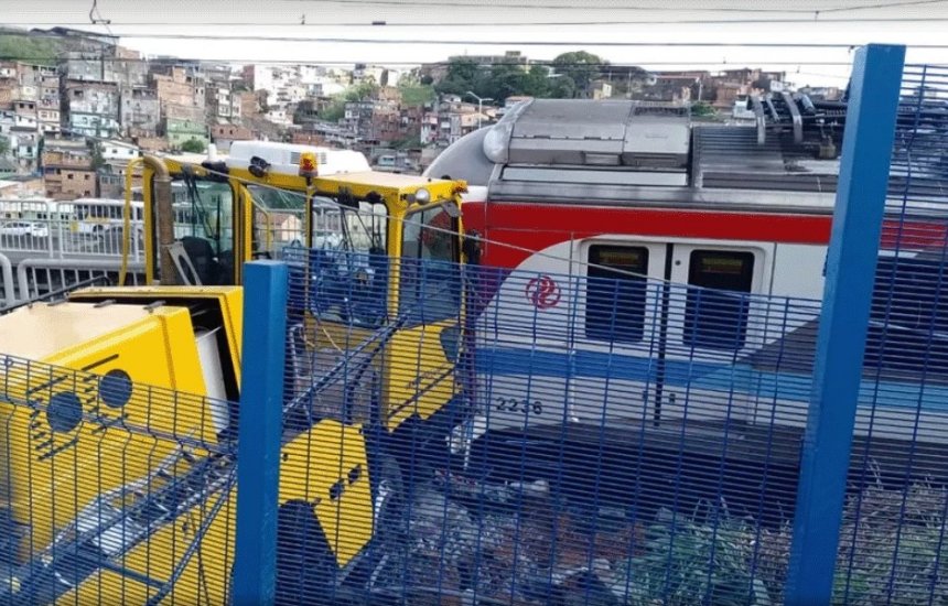 [Acidente no metrô em Salvador foi causado após falha do rebocador durante inserção de um novo trem]