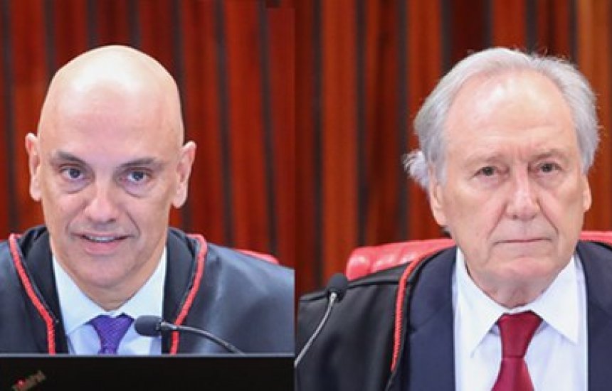 [Ministros Alexandre de Moraes e Ricardo Lewandowski são eleitos presidente e vice do TSE]