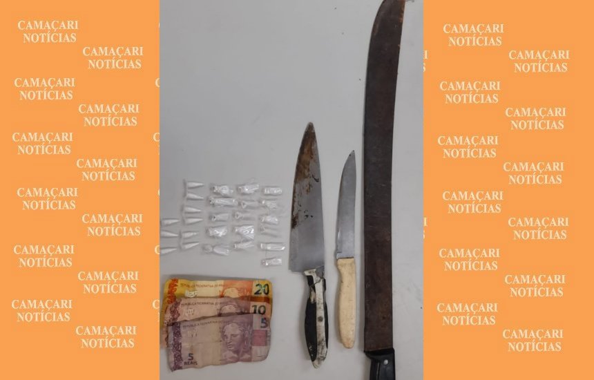 [Operação Intensificação: homem é preso em posse de crack e cocaína em Camaçari ]