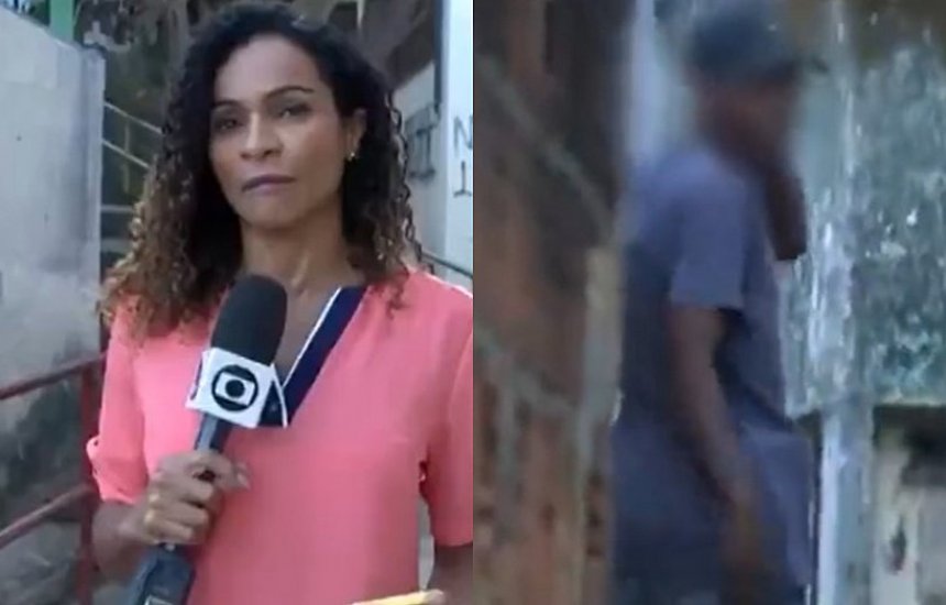 [Repórter de afiliada da Globo é ameaçada ao vivo por homem armado. Vídeo!]